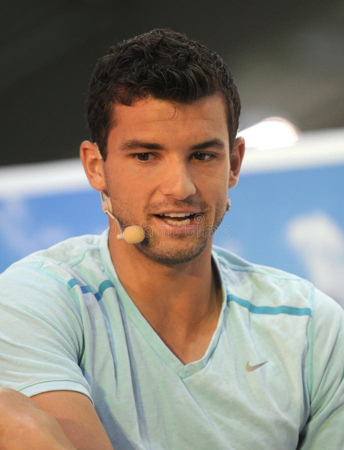 Tennis Player Grigor Dimitrov Editorial Photo - Image Of Koza, 2017: