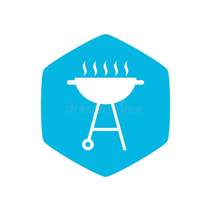 Grill ikona, Prosta ilustracja grill ikona dla sieci ilustracji Grill ikona, Prosta ilustracja grill ikona dla sieci ilustracji