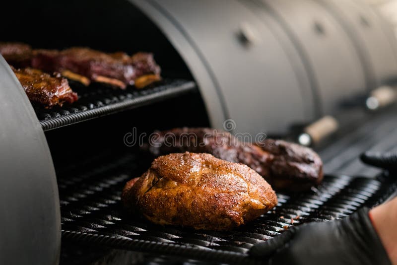 Grill restaurant kitchen chef meat bbq smoker