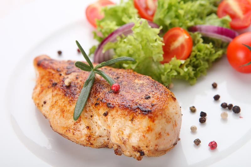 Grillad feg filet arkivbilder