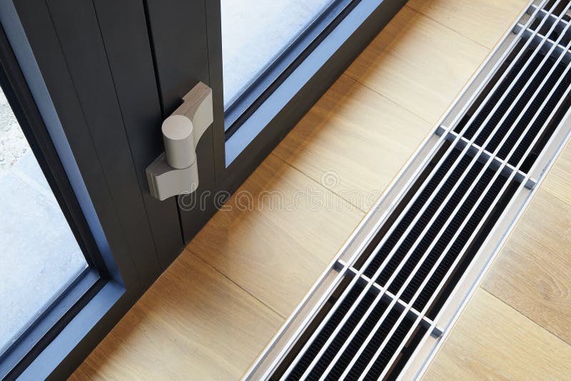 Grille de ventilation du plancher 