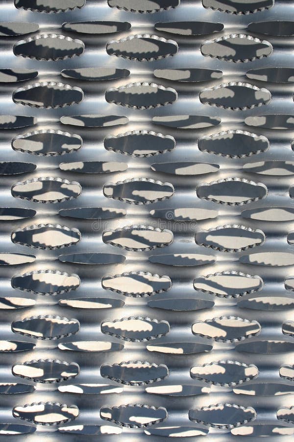 Grille en métal image libre de droits Grille en métal image libre de droits