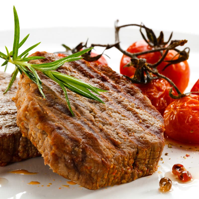 Grilled beef stock photo. Image of fillets, dish, loin 20522490