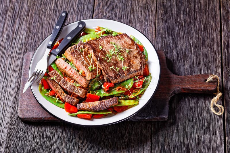Braised flank steak sale