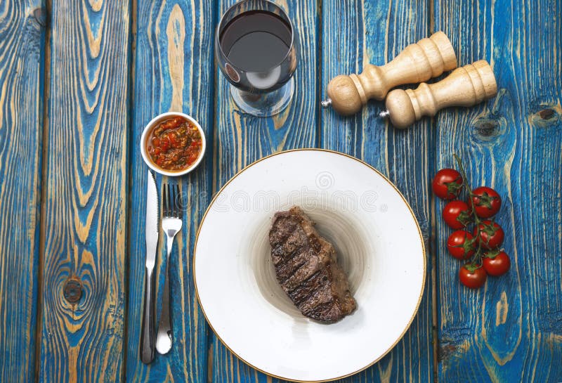 Grilled beef steak stock photos Grilled beef steak stock photos