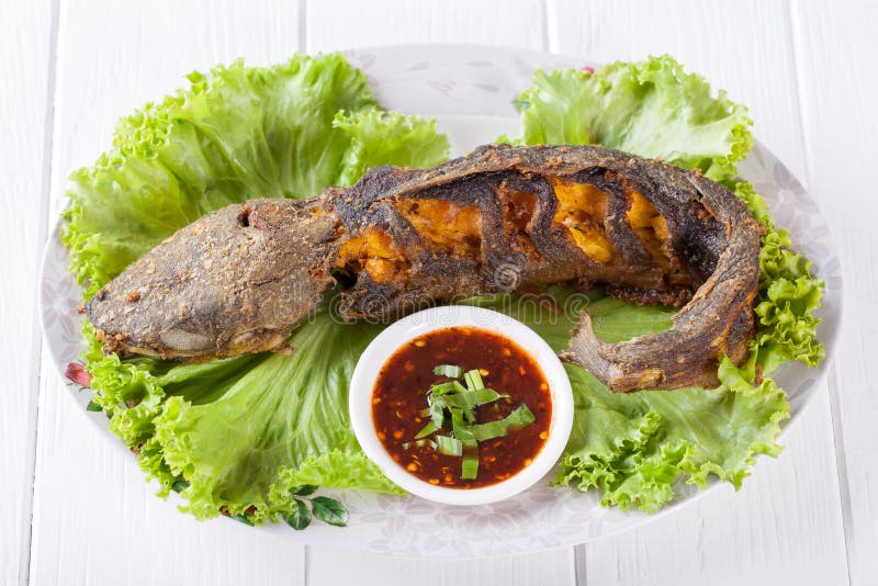 Grilled Catfish Selling in the Market Stock Image Image of diet, fish