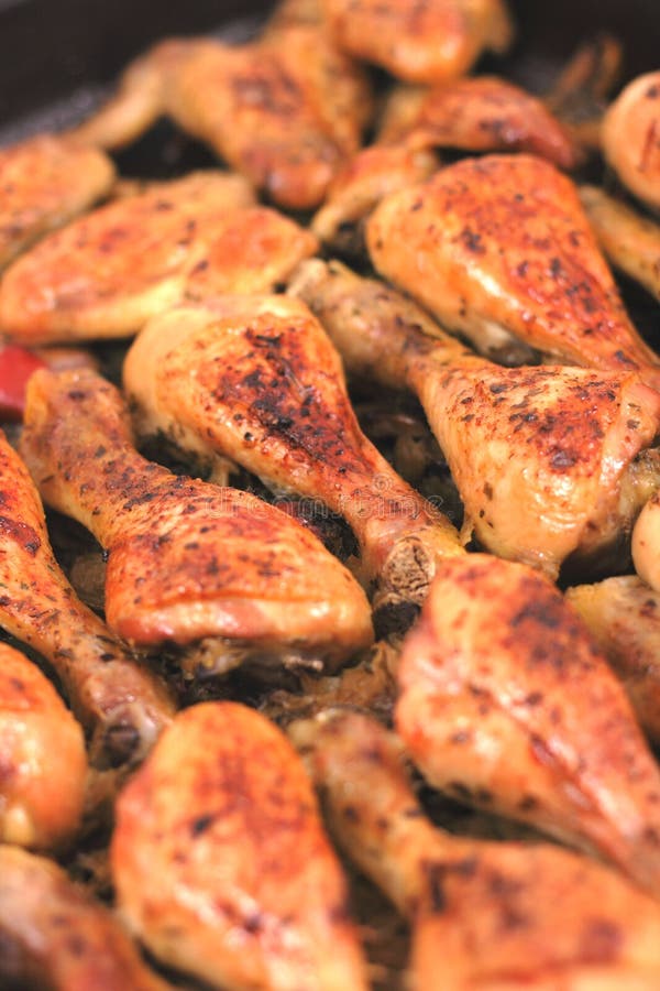 Grilled chicken legs