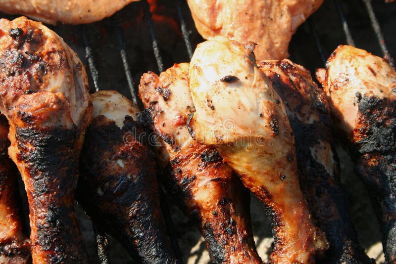 Grilled chicken legs