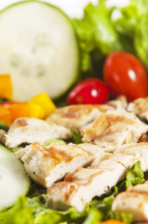 Grilled chicken salad