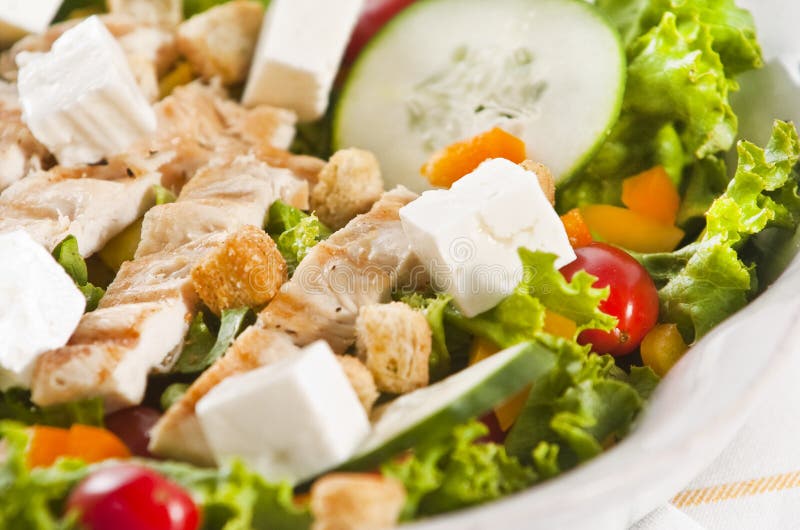 Grilled chicken salad