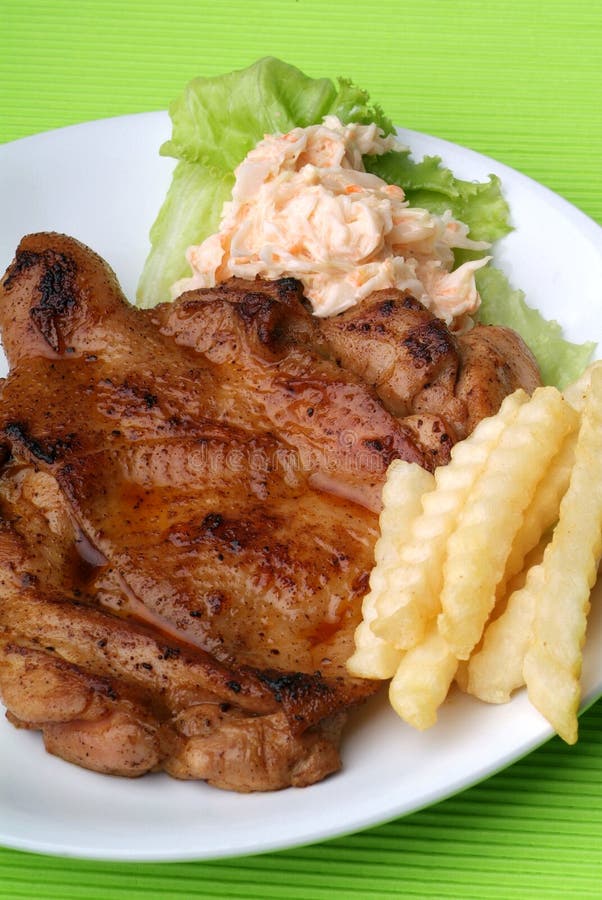 Grilled Chicken Steak Picture. Image 17393298