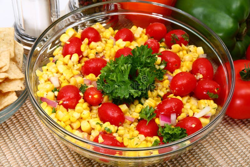 Grilled Corn Salad