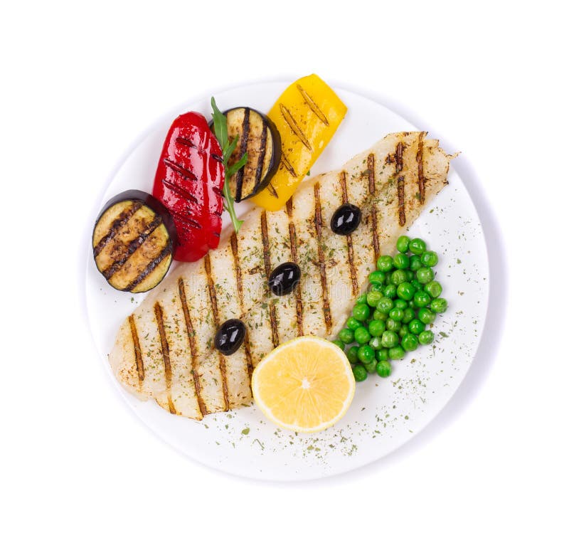 Grilled Fillet of Pangasius Stock Image Image of dish, roast 45373253