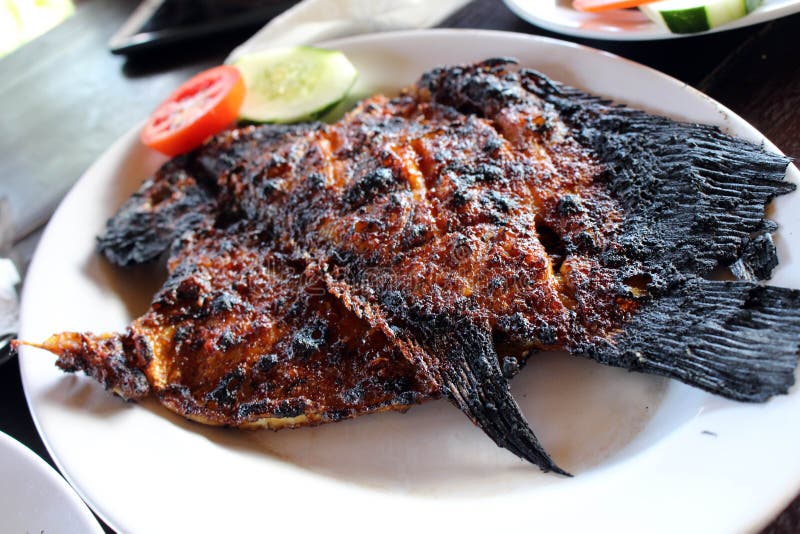 Grilled Fish - Indonesian Version, Locally Known As Stock Image - Image of tradition, charcoal