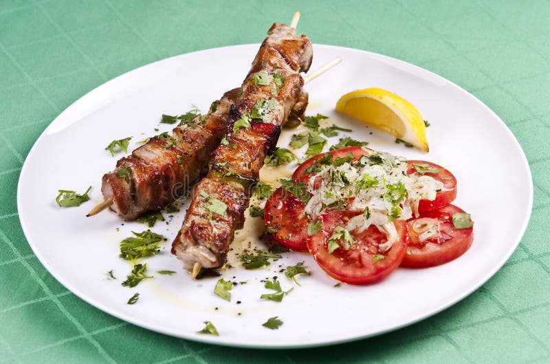 Grilled kebab