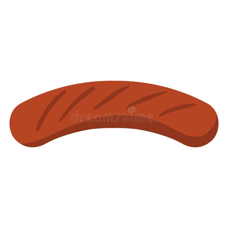 Curved Sausage Stock Illustrations – 44 Curved Sausage Stock ...