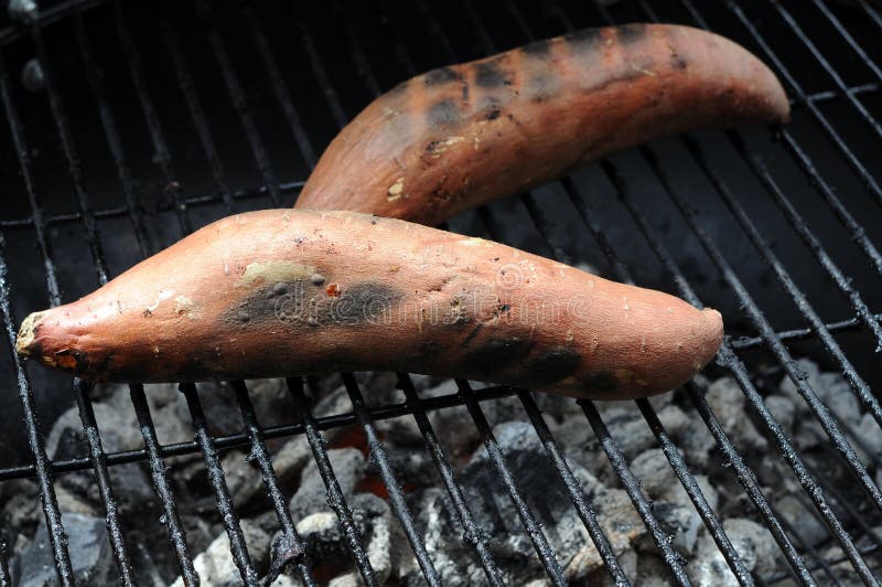 Grilled sweet potato stock photo. Image of dinner, stove 33855048