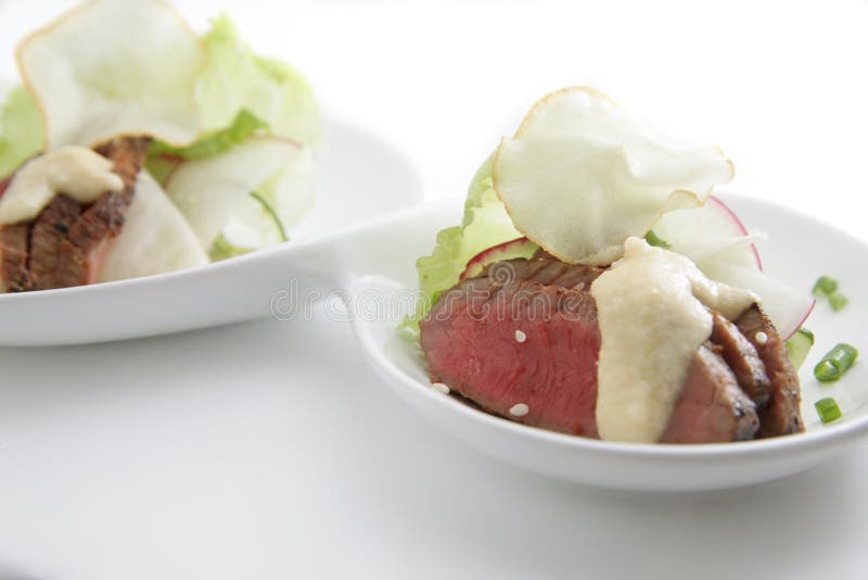 Grilled tuna pastrami stock image. Image of tuna, studio 16932231