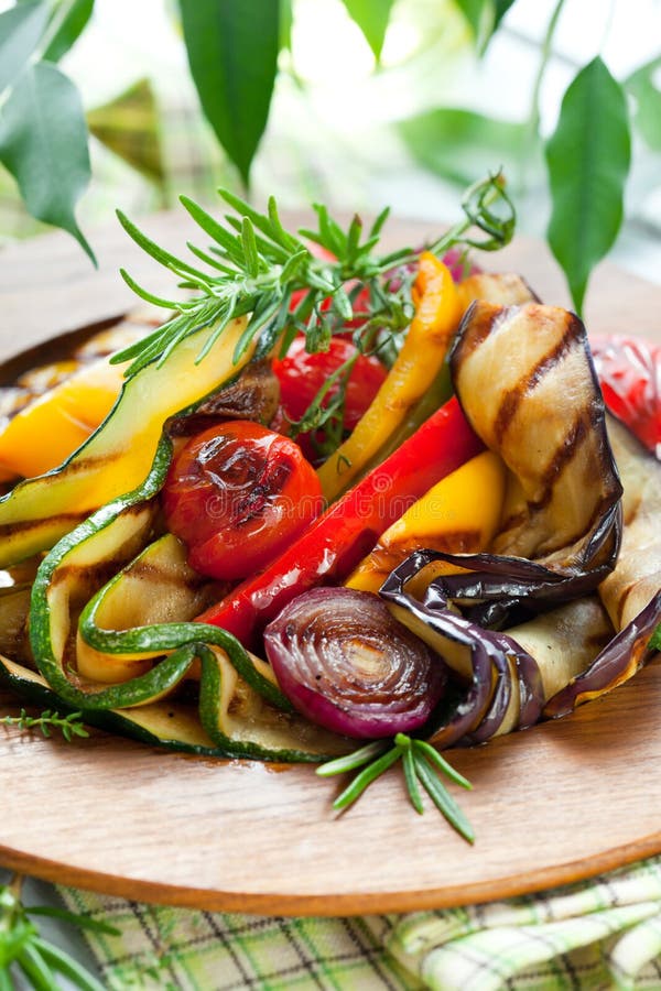 Grilled vegetables