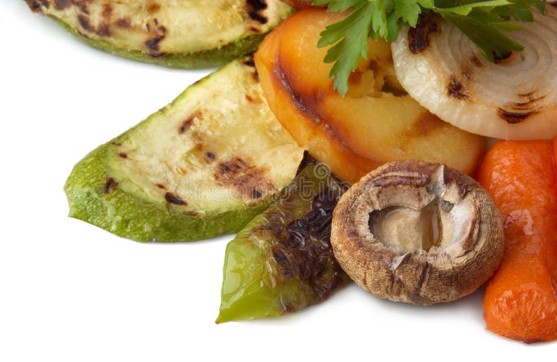 Grilled vegetables dish