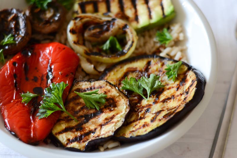 Grilled vegetables