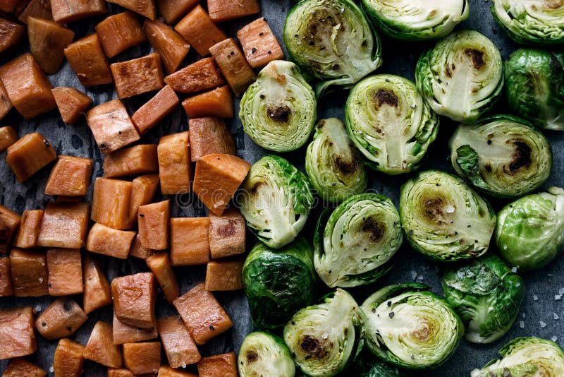 Grilled Vegetables in Oven Tray Stock Photo Image of close, closeup