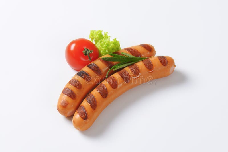 Grilled Vienna sausages stock image. Image of barbecue 49334749