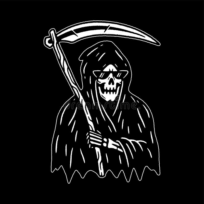 white grim reaper