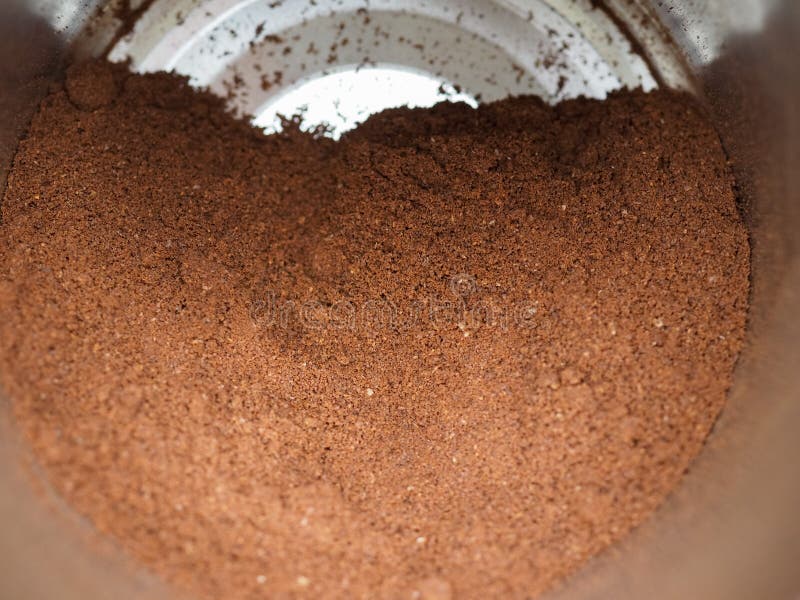 Grinded coffee can stock photo. Image of ground, powder 113988108