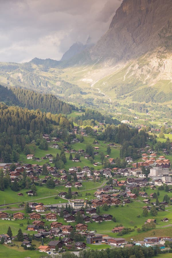 Grindelwald with mount Eiger, Switzerland