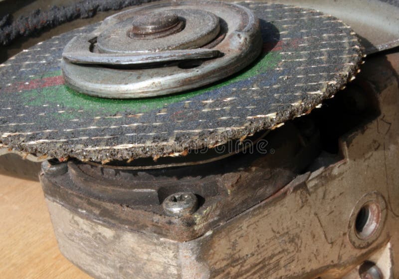 Disc Grinder stock image. Image of white, power, tools 5110405