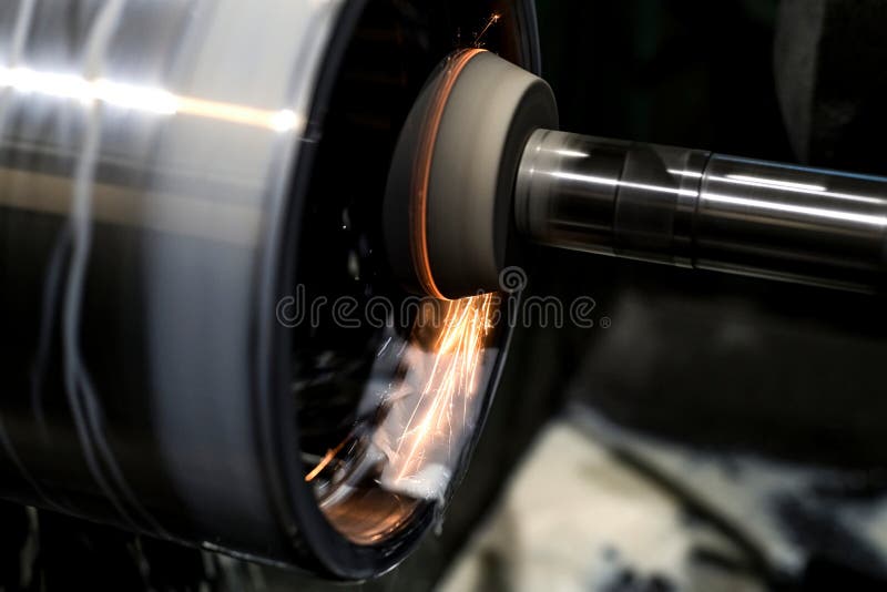 When Grinding an Internal Cylindrical Part in a Circle on the Machine