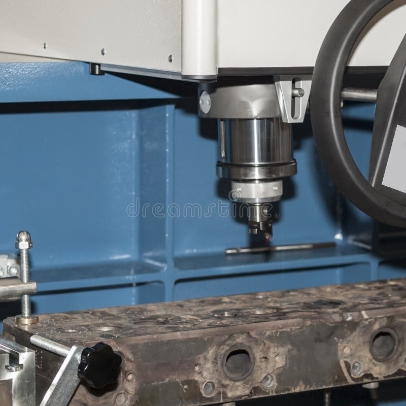 Grinding Machine for Cylinder Head and Valve Seats Stock Image Image