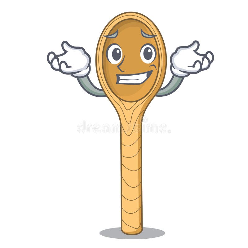 Grinning Wooden Spoon Character Cartoon Stock Vector - Illustration of funny, happy: 123426670 Grinning Wooden Spoon Character Cartoon Stock Vector - Illustration of funny, happy: 123426670