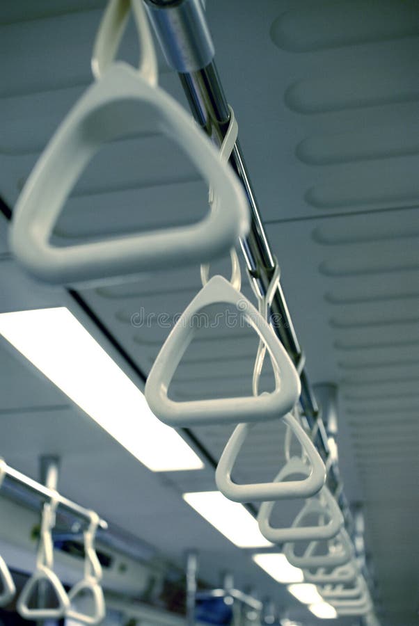 Free Grip Holder Haft In Bus Train Tram Royalty Free Stock Images - 7833419