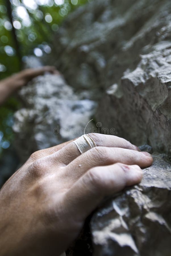 Gripping stock image. Image of ascending, outdoors, dangerous 2821413
