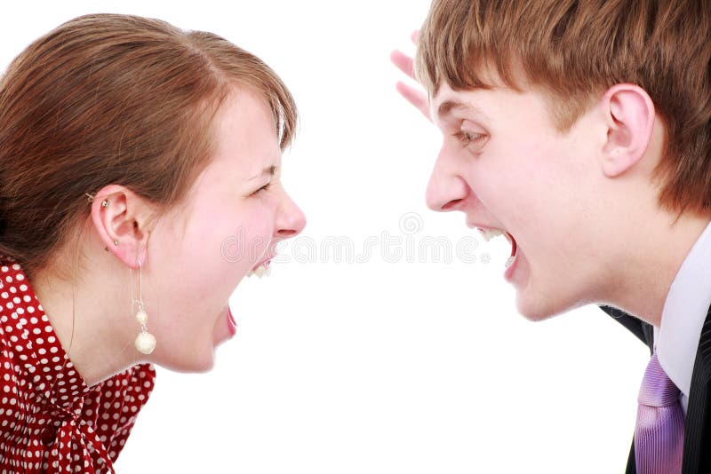 Young couple: relations, problems, disagreement. Young couple: relations, problems, disagreement