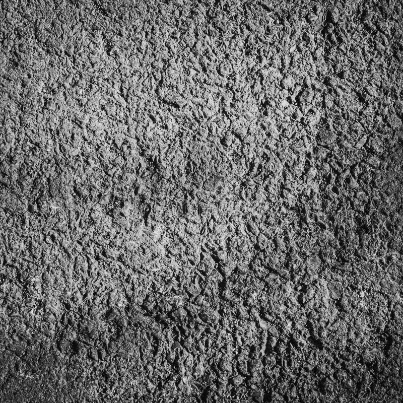 Rough Concrete Texture in High Contrast Black and White Stock Photo