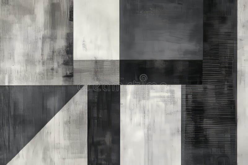 A gritty, raw brutalism-inspired background with muted black and white tones, rough textures, and royalty free stock photo