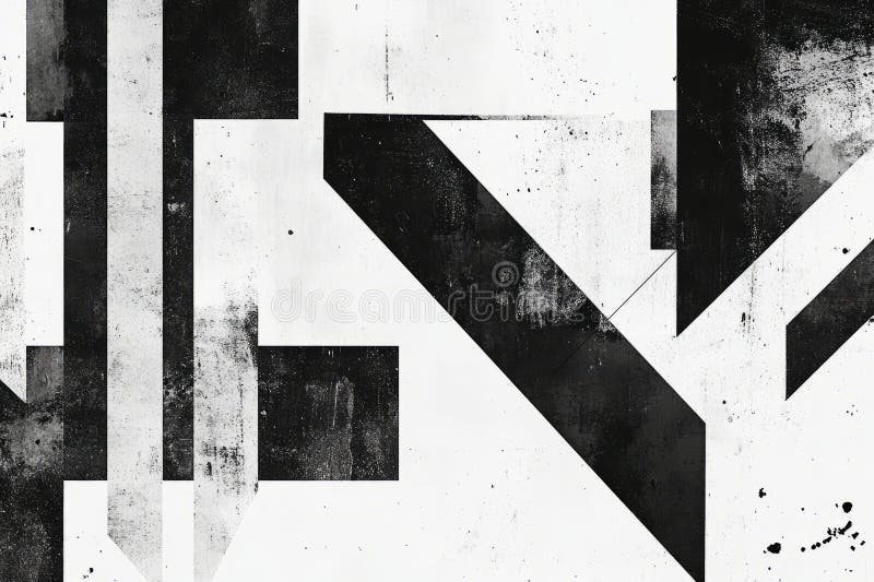 A gritty, raw brutalism-inspired background with muted black and white tones, rough textures, and stock image
