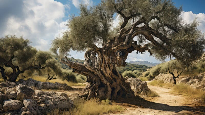 Grobbaum lizenzfreies stockfoto