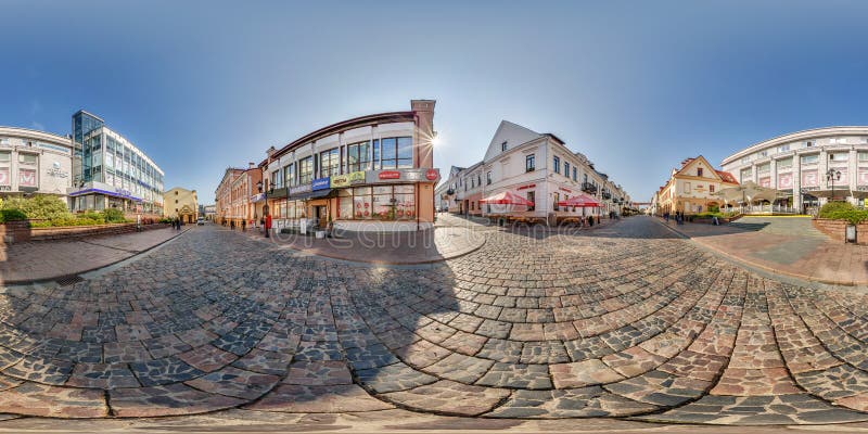 Grodno Belarus October 2018 Full Seamless Spherical Hdri Panorama