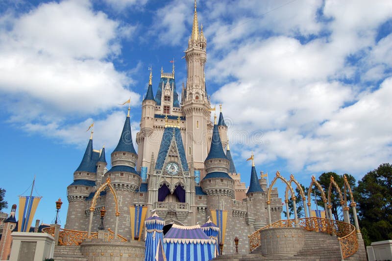 grodowa Cinderella Disney królestwa magia obraz stock grodowa Cinderella Disney królestwa magia obraz stock