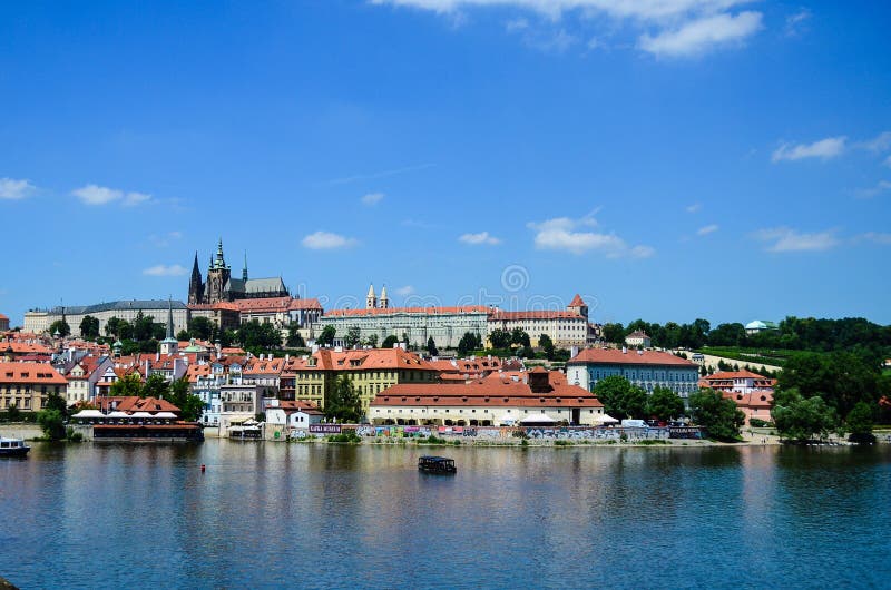 grodowej Europe starej fotografii Prague rzeczny podróży vltava zdjęcia royalty free grodowej Europe starej fotografii Prague rzeczny podróży vltava zdjęcia royalty free