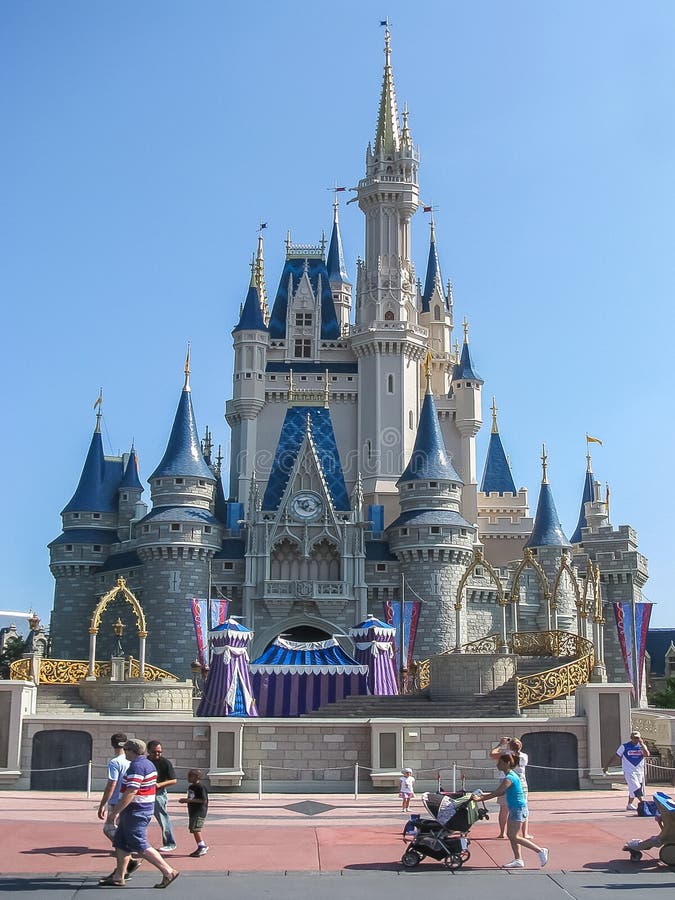 grodowy Disney królestwa magii walt obrazy royalty free grodowy Disney królestwa magii walt obrazy royalty free