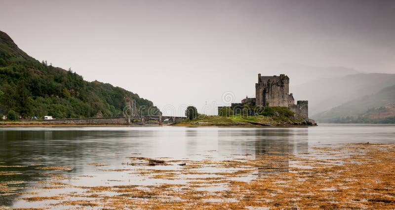 Grodowy donan eilean fotografia stock