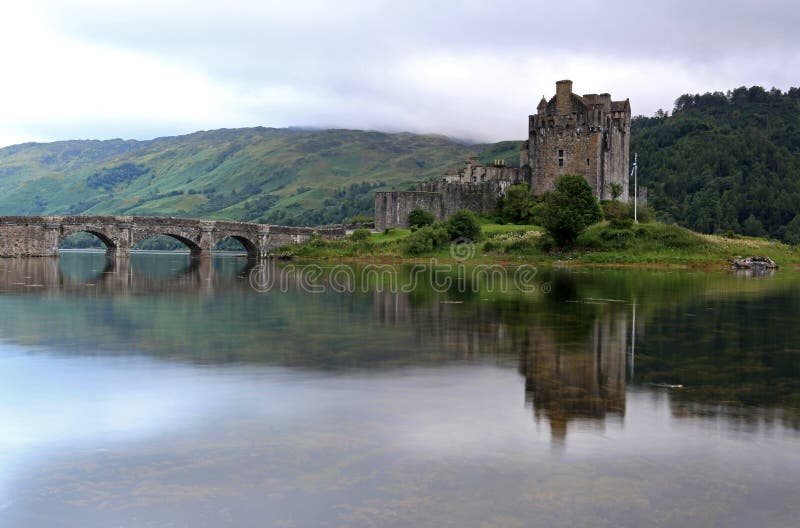 Grodowy donan eilean obraz royalty free