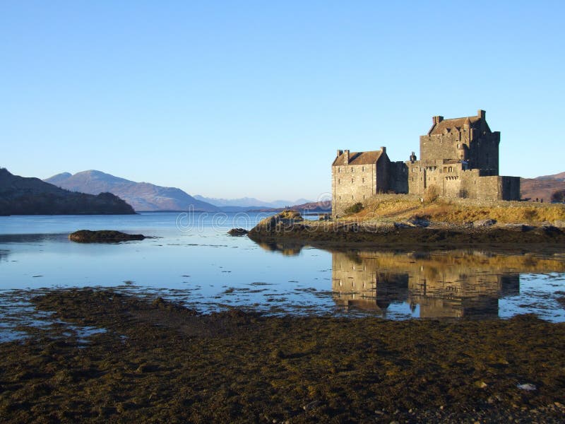 Grodowy donan eilean zdjęcie stock