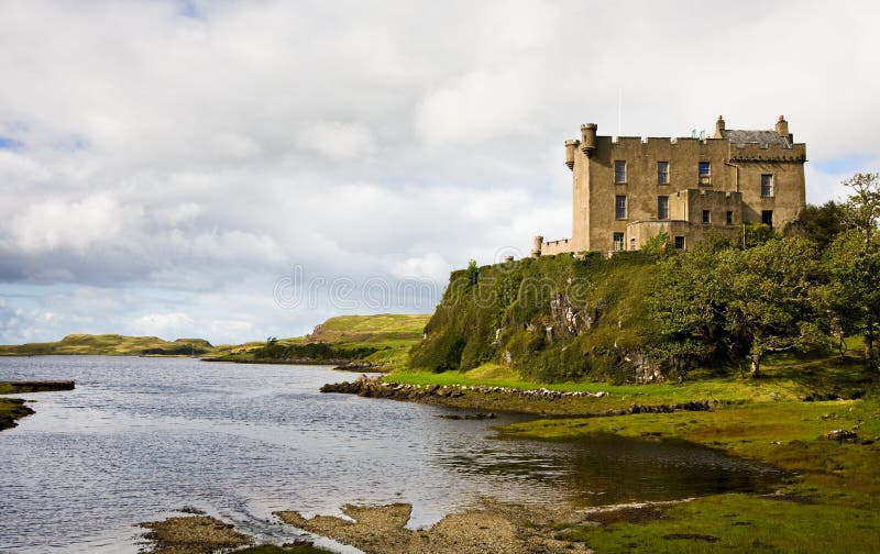 grodowy dunvegan Scotland obraz stock grodowy dunvegan Scotland obraz stock