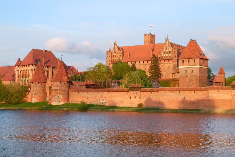 grodowy malbork Poland zdjęcie stock grodowy malbork Poland zdjęcie stock